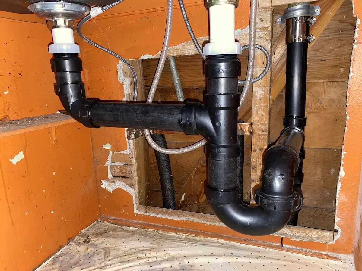 Professional Repiping Services equipment and tools on the job in North Hobbs